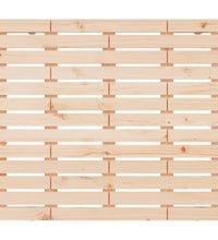 Wand-Kopfteil 141x3x91,5 cm Massivholz Kiefer