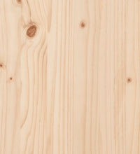 Wand-Kopfteil 141x3x91,5 cm Massivholz Kiefer