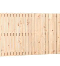 Wand-Kopfteil 140x3x90 cm Massivholz Kiefer