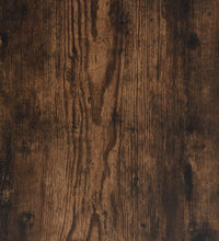 Bücherregal/Raumteiler Räuchereiche 80x24x192 cm Holzwerkstoff