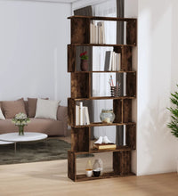 Bücherregal/Raumteiler Räuchereiche 80x24x192 cm Holzwerkstoff