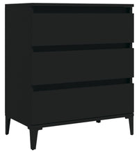 Sideboard Schwarz 60x35x70 cm Holzwerkstoff