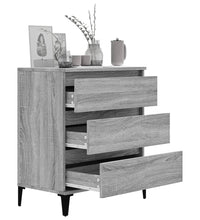 Sideboard Grau Sonoma 60x35x70 cm Holzwerkstoff