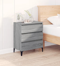 Sideboard Grau Sonoma 60x35x70 cm Holzwerkstoff