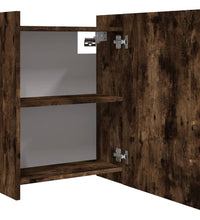 Bad-Spiegelschrank Räuchereiche 62,5x20,5x64 cm Holzwerkstoff