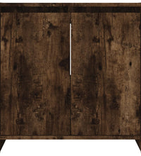 Badschrank Räuchereiche 60x33x61 cm Holzwerkstoff