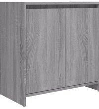 Badschrank Grau Sonoma 60x33x61 cm Holzwerkstoff