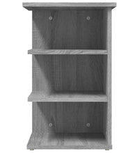 Beistellregal Grau Sonoma 35x35x55 cm Holzwerkstoff