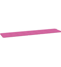 Gartenbank-Auflage Rosa 200x50x3 cm Stoff