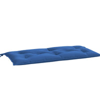 Gartenbank-Auflage Blau 100x50x7 cm Oxford-Gewebe