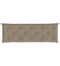 Gartenbank-Auflage Taupe 150x50x7 cm Oxford-Gewebe