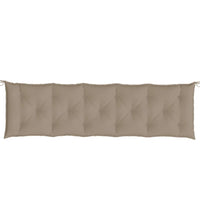 Gartenbank-Auflage Taupe 180x50x7 cm Oxford-Gewebe