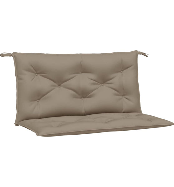 Gartenbank-Auflagen 2 Stk. Taupe 100x50x7 cm Oxford-Gewebe