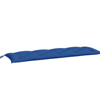 Gartenbank-Auflagen 2 Stk. Blau 150x50x7 cm Oxford-Gewebe