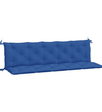 Gartenbank-Auflagen 2 Stk. Blau 180x50x7 cm Oxford-Gewebe