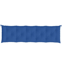 Gartenbank-Auflagen 2 Stk. Blau 180x50x7 cm Oxford-Gewebe