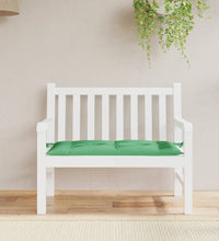 Gartenbank-Auflage Grün 110x50x7 cm Oxford-Gewebe