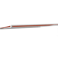 Markise Einziehbar Orange und Braun 5x3 m Stoff und Aluminium