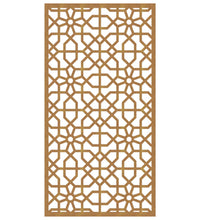 Garten-Wanddeko 105x55 cm Cortenstahl Maurisches Design