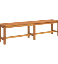 Gartenbank 180x35x45 cm Massivholz Akazie