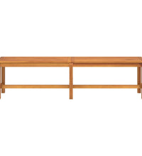 Gartenbank 180x35x45 cm Massivholz Akazie