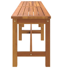 Gartenbank 180x35x45 cm Massivholz Akazie