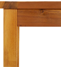 Gartenbank 180x35x45 cm Massivholz Akazie