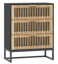 Sideboard Schwarz 60x30x75 cm Holzwerkstoff