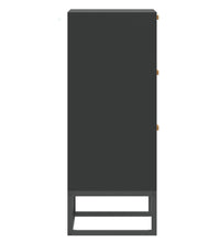 Sideboard Schwarz 60x30x75 cm Holzwerkstoff