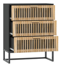 Sideboard Schwarz 60x30x75 cm Holzwerkstoff