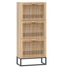 Schuhschrank 52x25x120 cm Holzwerkstoff