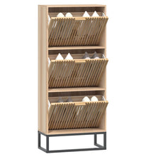 Schuhschrank 52x25x120 cm Holzwerkstoff