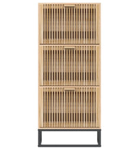 Schuhschrank 52x25x120 cm Holzwerkstoff