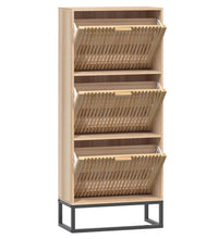 Schuhschrank 52x25x120 cm Holzwerkstoff