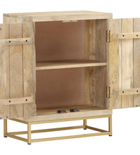 Sideboard mit 2 Türen 55x30x70 cm Massivholz Mango