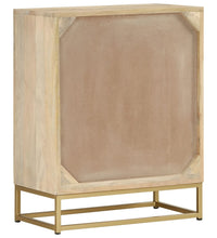 Sideboard mit 2 Türen 55x30x70 cm Massivholz Mango