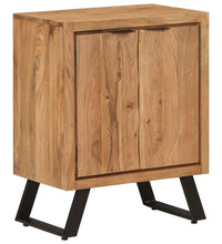 Sideboard mit 2 Türen 55x36x72 cm Massivholz Akazie