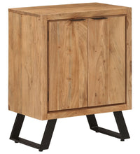 Sideboard mit 2 Türen 55x36x72 cm Massivholz Akazie