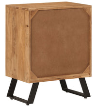 Sideboard mit 2 Türen 55x36x72 cm Massivholz Akazie
