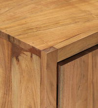 Sideboard mit 2 Türen 55x36x72 cm Massivholz Akazie