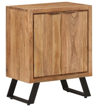 Sideboard mit 2 Türen 55x36x72 cm Massivholz Akazie
