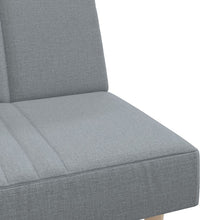 Schlafsofa Hellgrau Stoff