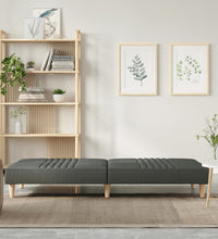 Schlafsofa Dunkelgrau Stoff