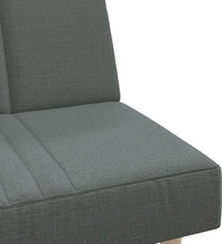 Schlafsofa Dunkelgrau Stoff