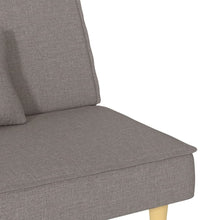 Schlafsofa Taupe Stoff