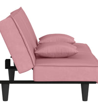 Schlafsofa Rosa Samt