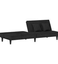 Schlafsofa Schwarz Samt