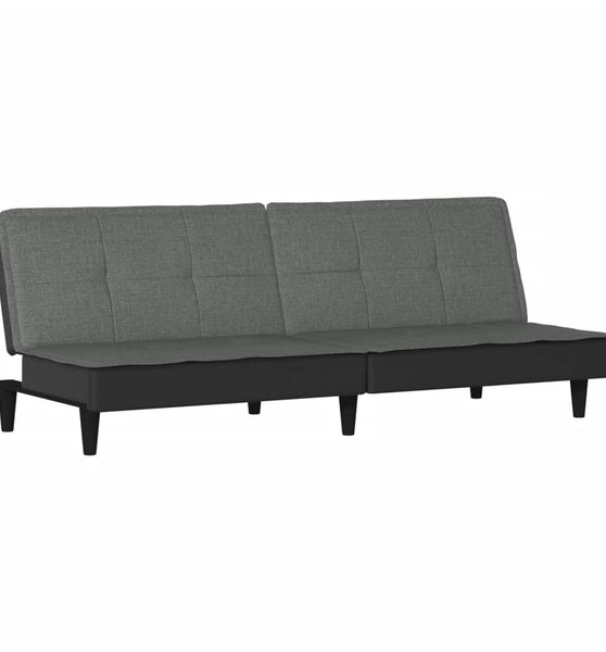 Schlafsofa Dunkelgrau Stoff