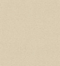 Schlafsofa mit Armlehnen Creme Stoff