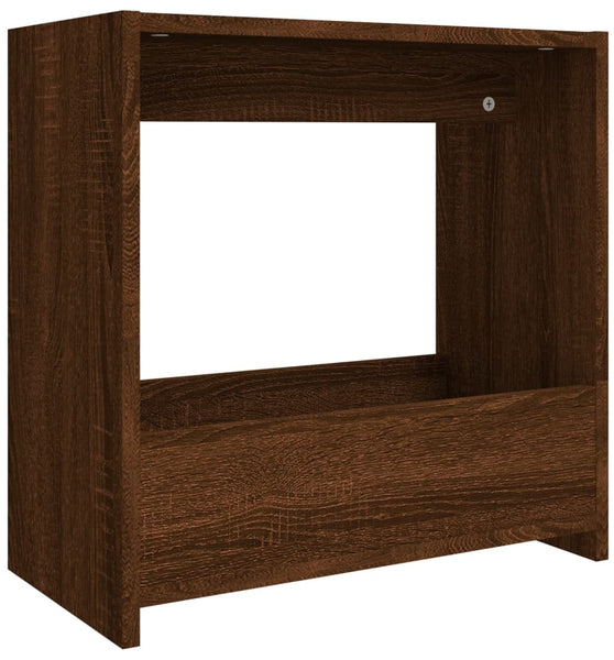 Beistelltisch Braun Eichen-Optik 50x26x50 cm Holzwerkstoff